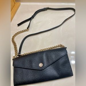 Michael Kors Crossbody wallet purse Black